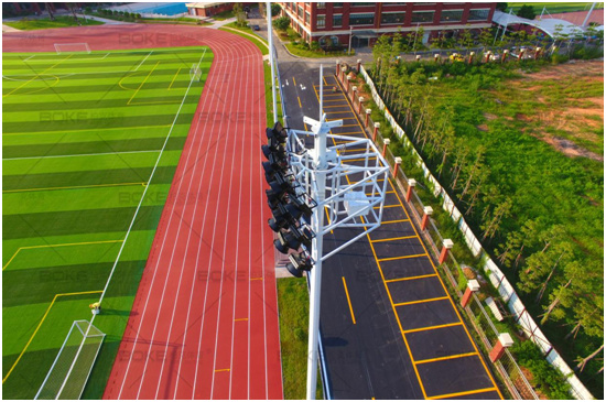 照亮运动风采 柏克体育肇庆华南师范大学附属学校体育场照明项目